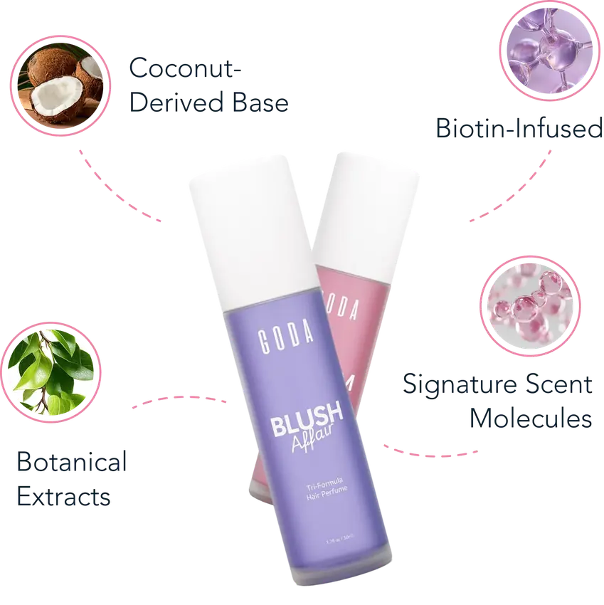 Hair perfume ingredients